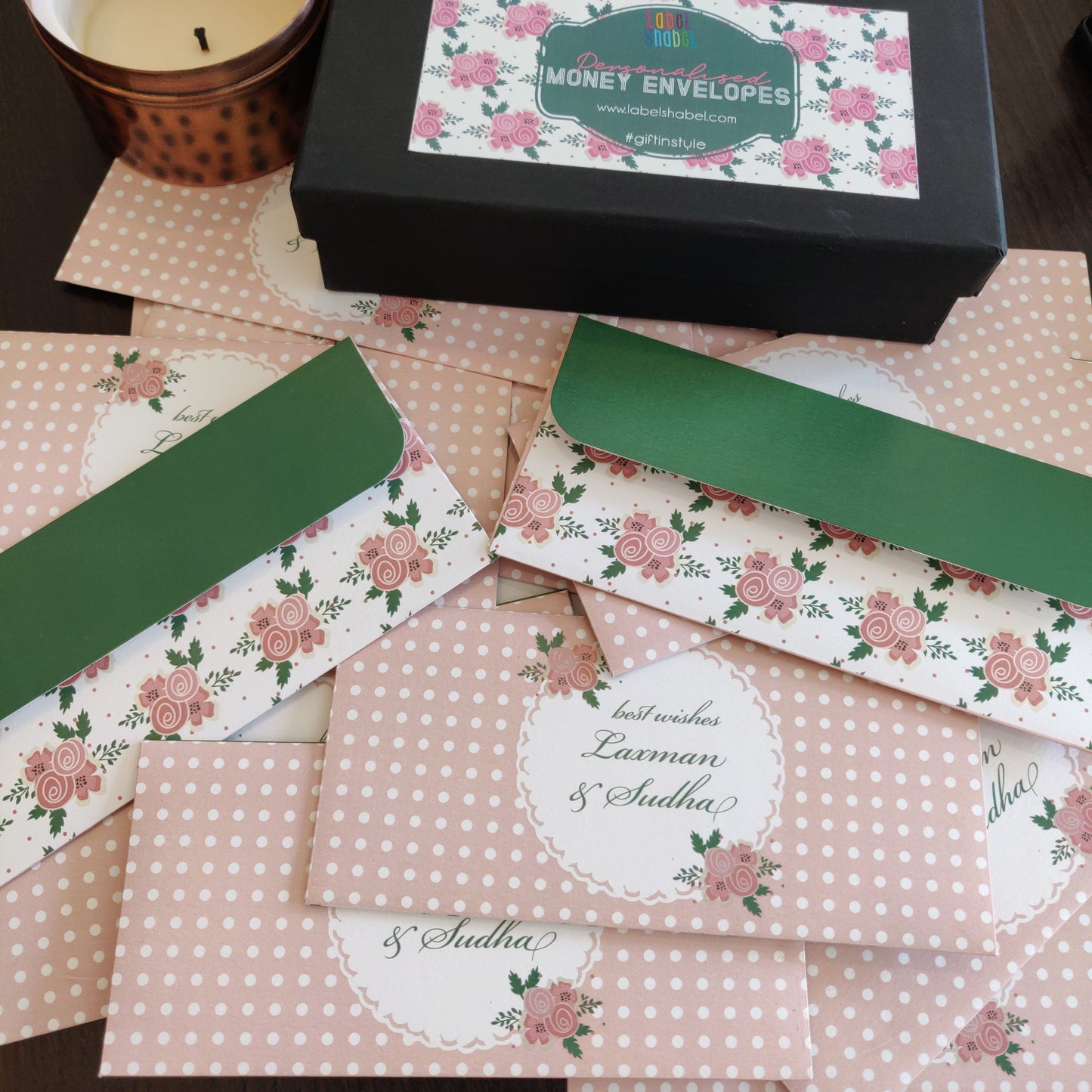 Gift Envelopes - Lacy Bouquet