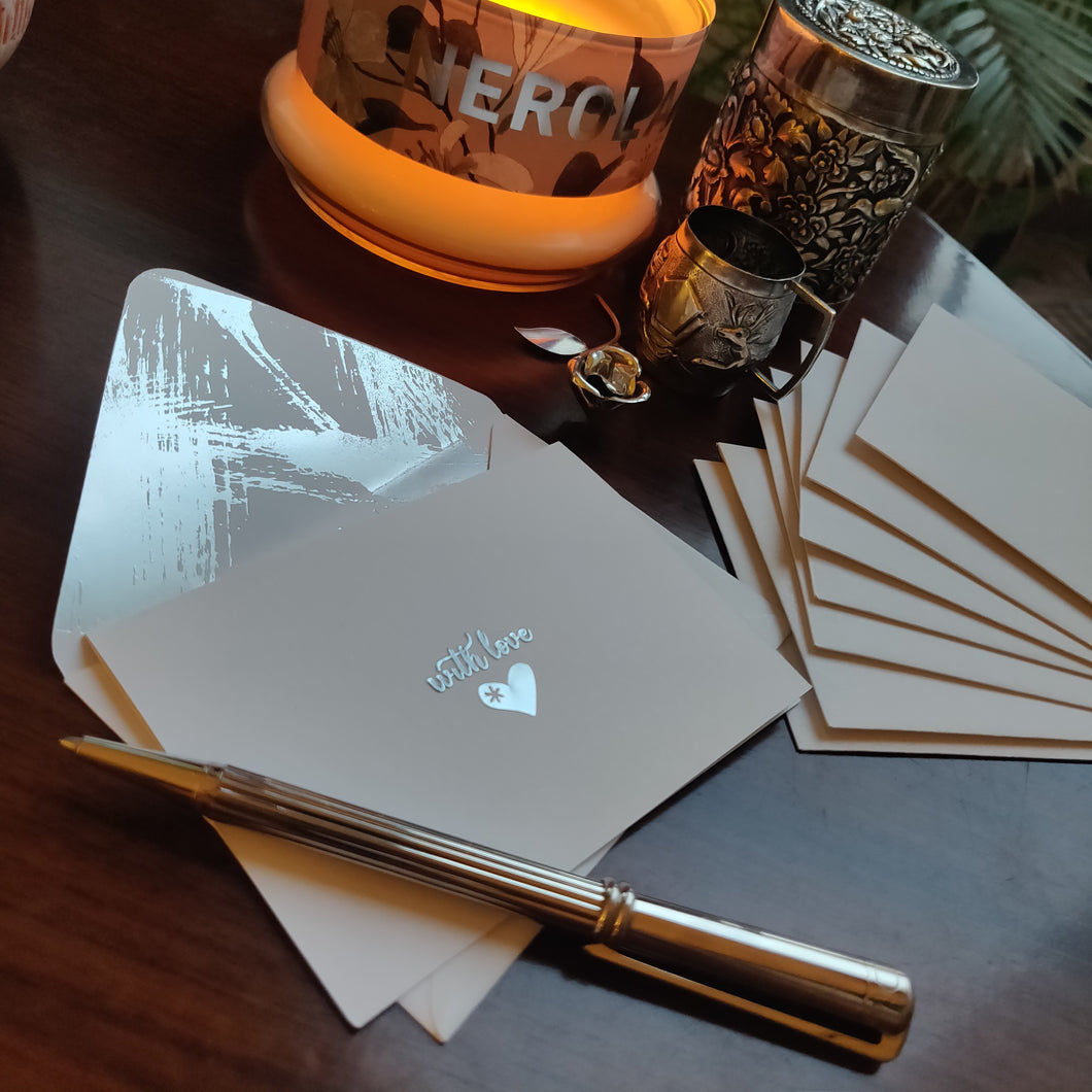 A Little Love - Personalised Fold Card