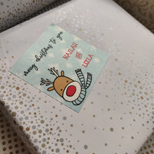 Gift Label - Rudolph