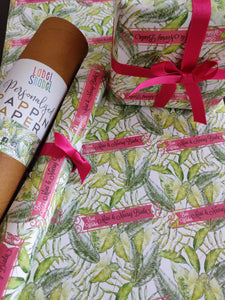 Personalised Wrapping Paper - Tropical Splendour