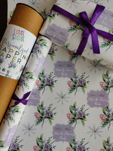 Personalised Wrapping Paper - Lovely Lavender