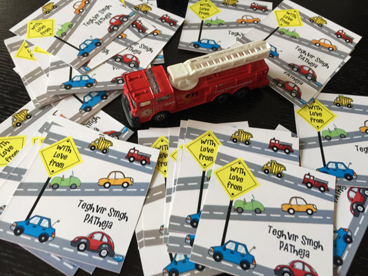Gift Label - On The Road