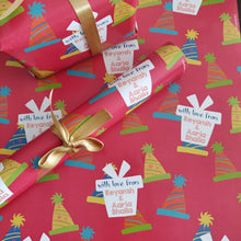 Personalised Wrapping Paper - Put Your Hat On