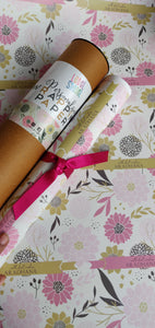 Personalised Wrapping Paper - Passion Flowers