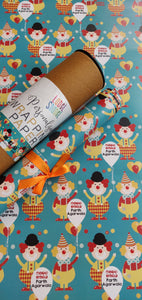 Personalised Wrapping Paper - Clowning About