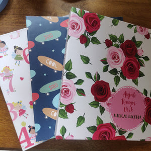 Personalised Folders - Rosy Affair