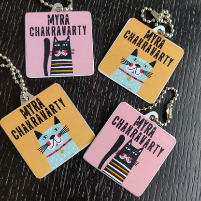Bag Tags - Meow