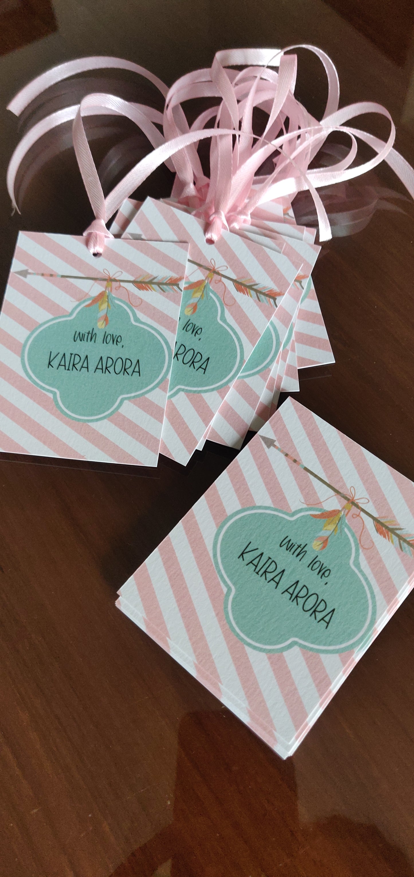 Ribbon Tags - Arrow