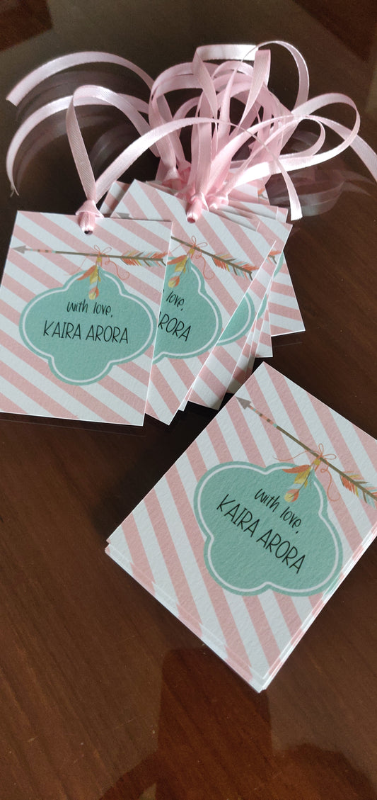Ribbon Tags - Arrow