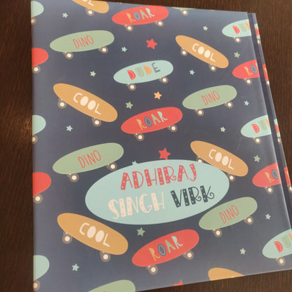 Personalised Folders - Skate Board