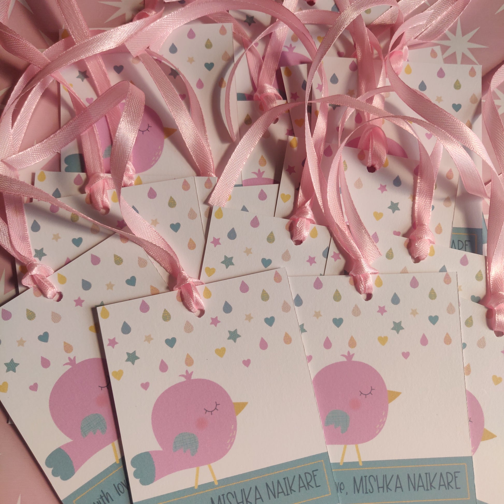Ribbon Tags - Love Showers