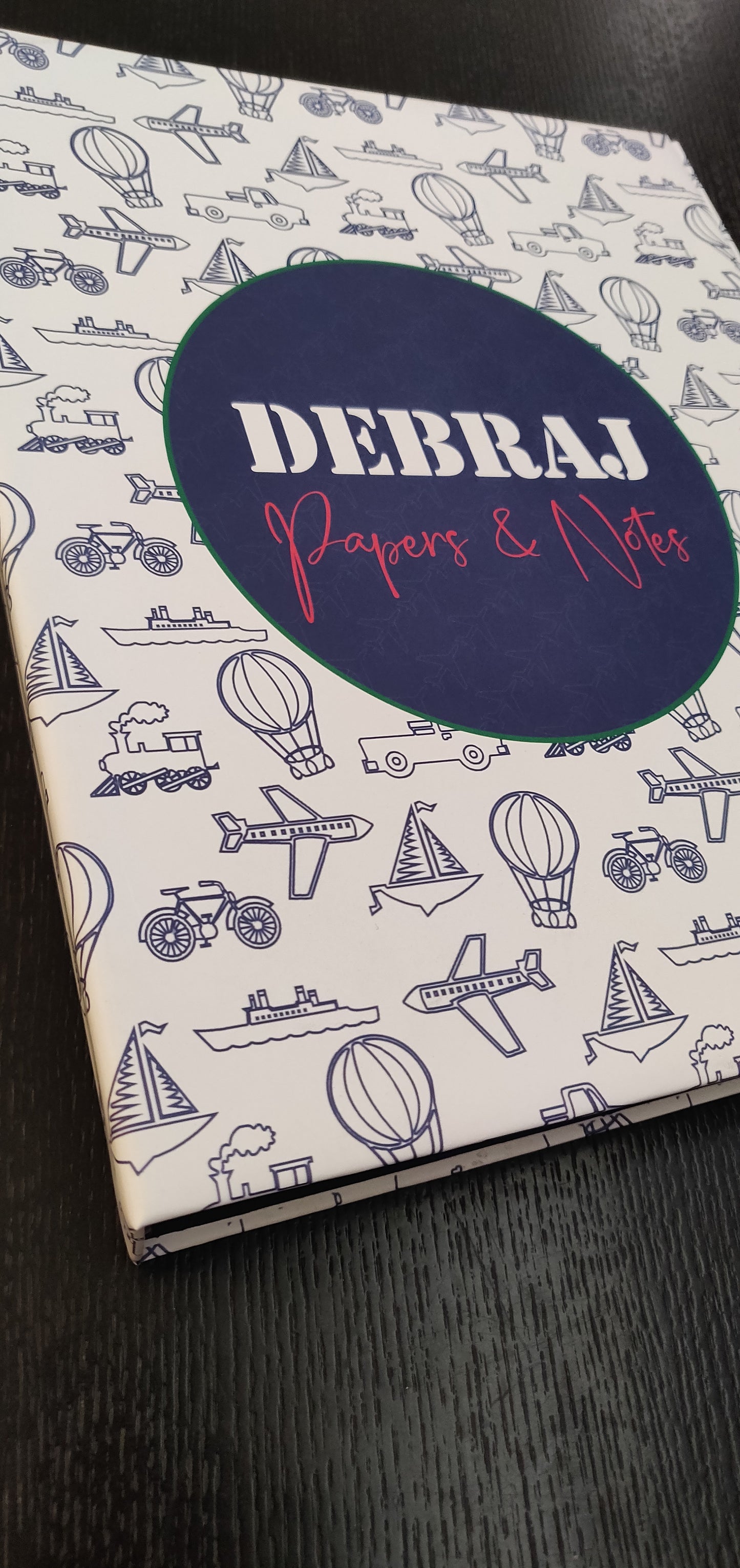 Personalised Folders - Been Around the World