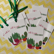Ribbon Tags - Sweet Cactus