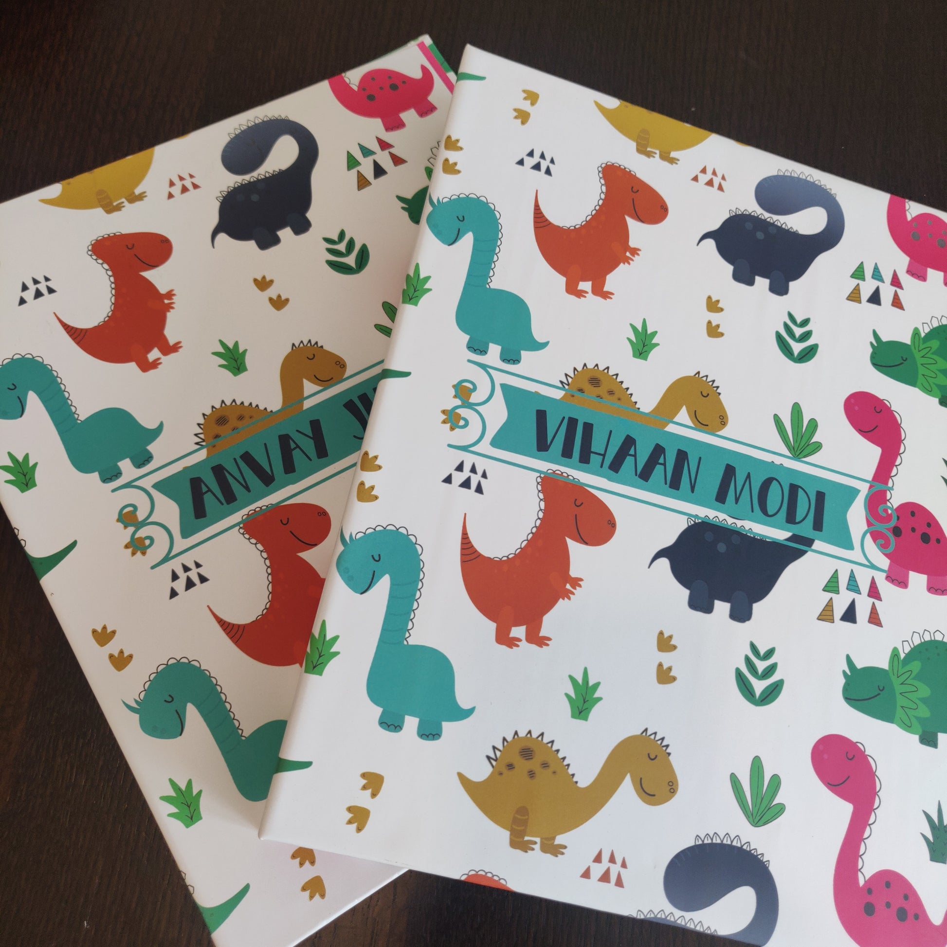 Personalised Folders - Dino-Might