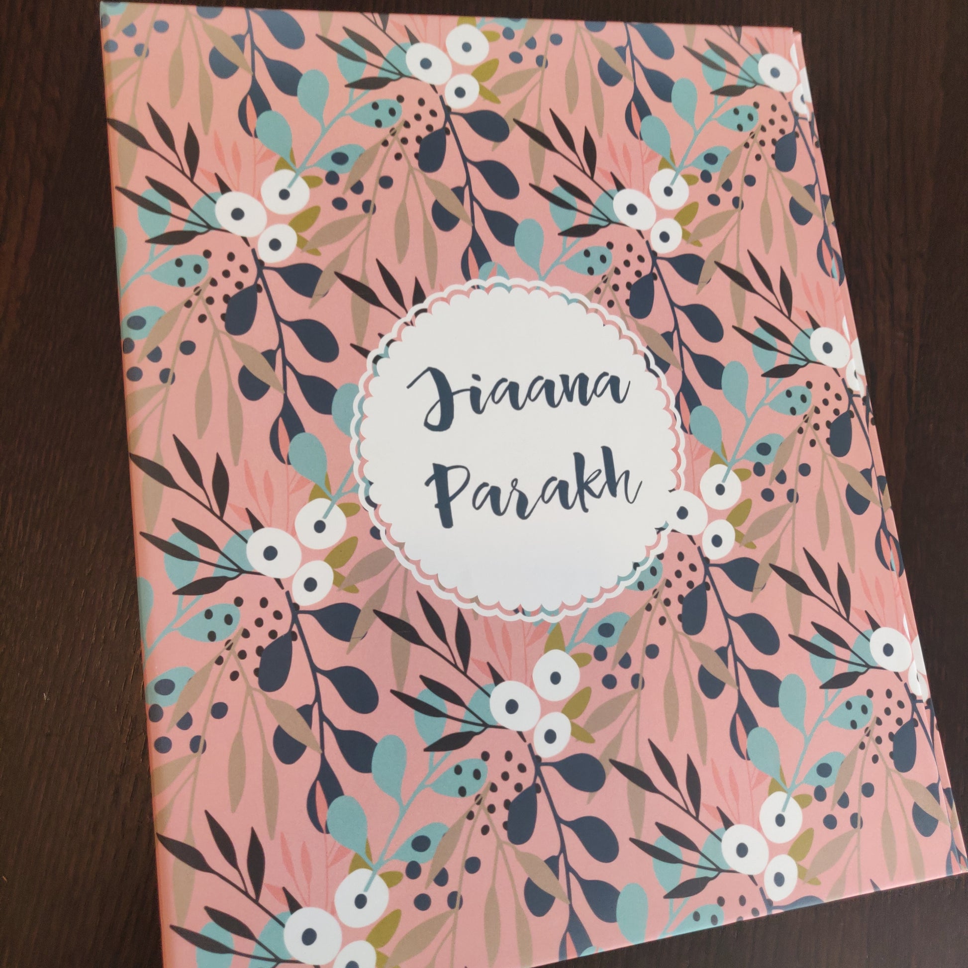 Personalised Folders - Tickled Pink