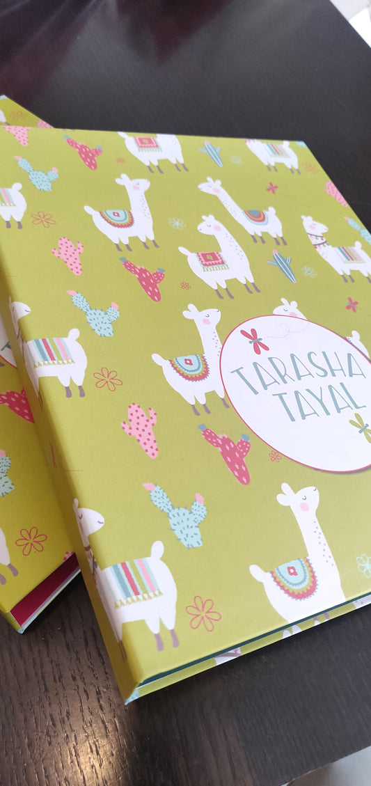 Personalised Folders - Llama Rama