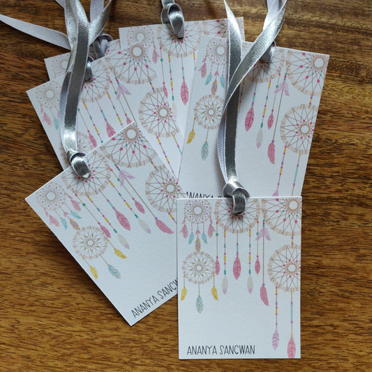 Ribbon Tags - Dream Catcher
