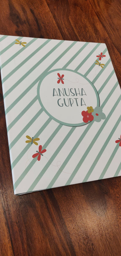 Personalised Folders - Butterflies