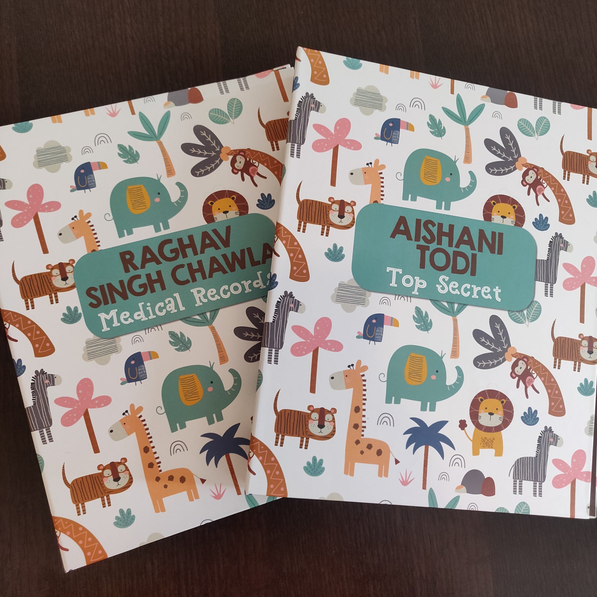 Personalised Folders - It's A Jungle