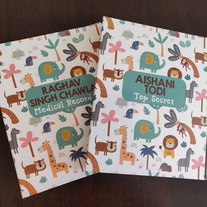Personalised Folders - Boys Toys