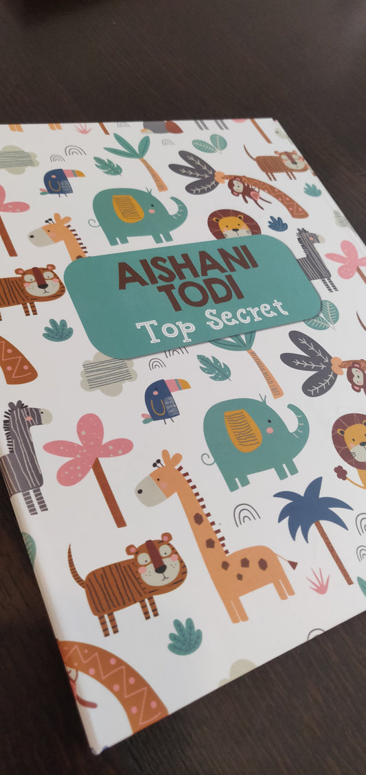Personalised Folders - It's A Jungle