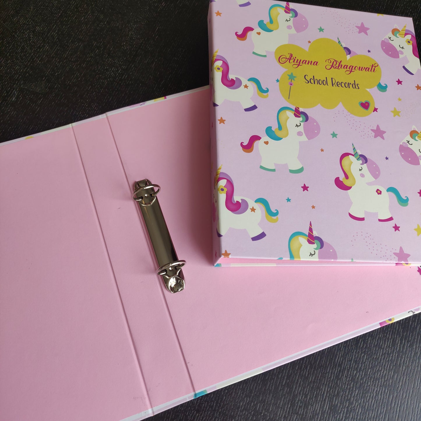 Personalised Folders - Unicorn Magic