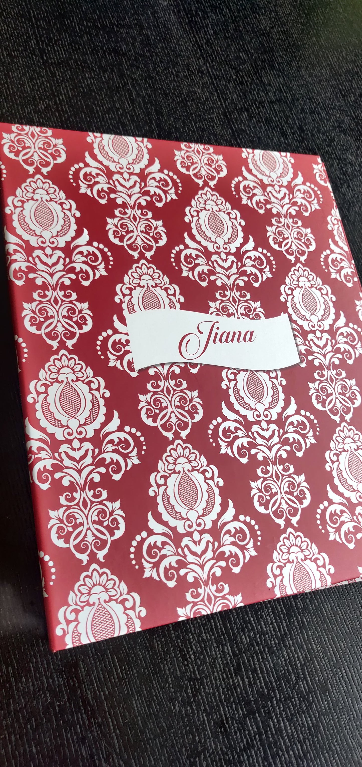 Personalised Folders - Damask
