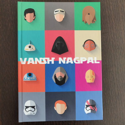 Personalised Note Book - Star Wars