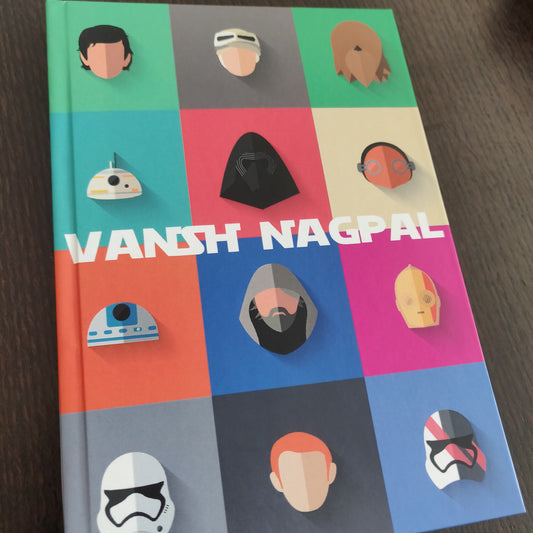 Personalised Note Book - Star Wars
