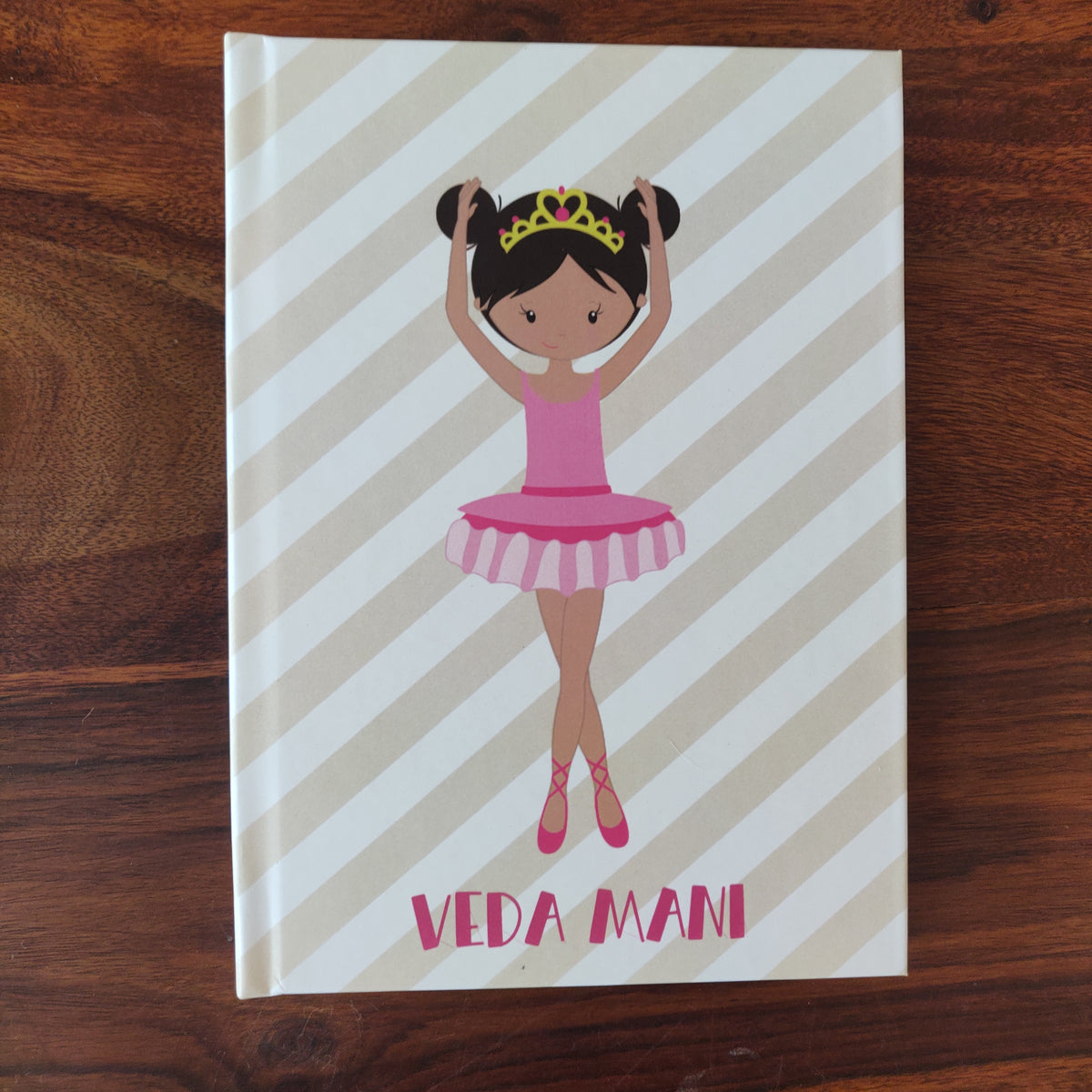 Personalised Note Book - Ballerina