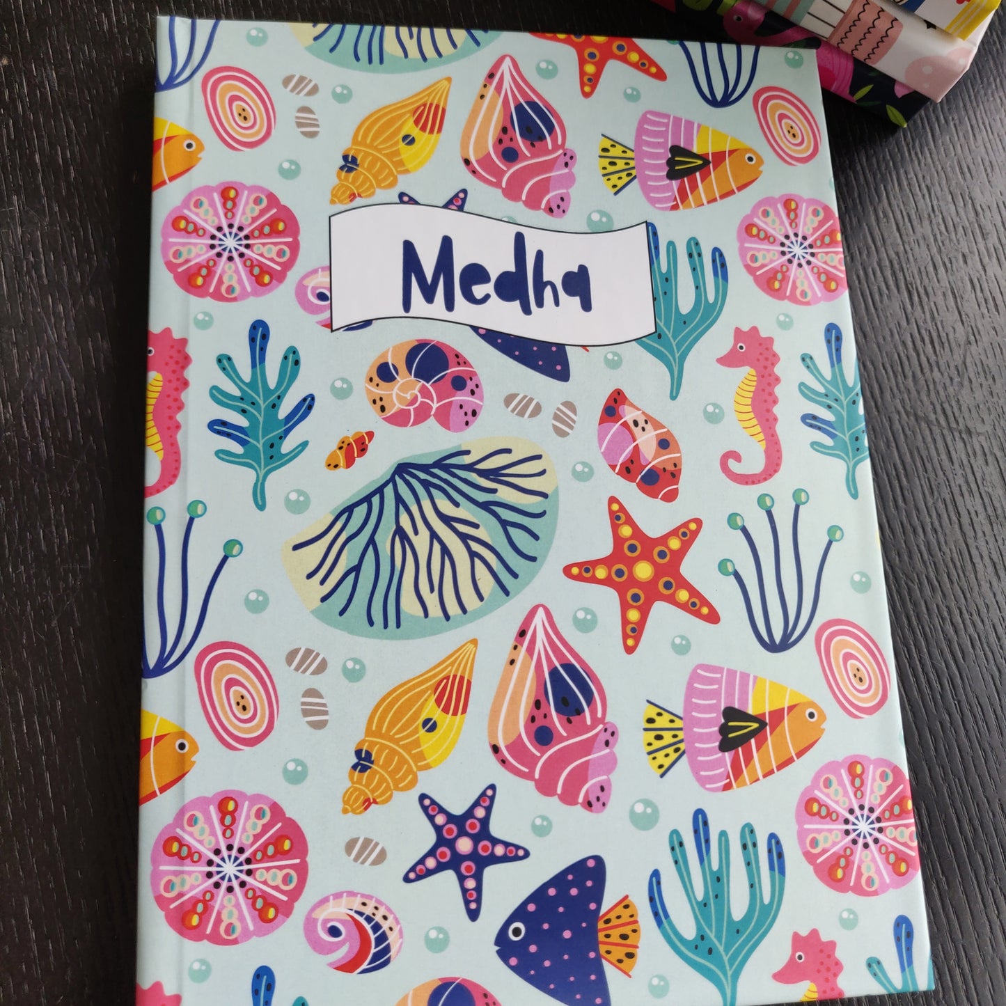 Personalised Note Book - Ocean Blue