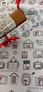 Personalised Wrapping Paper - At Home