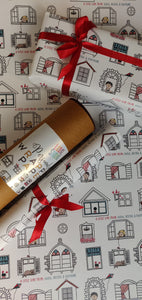 Personalised Wrapping Paper - At Home