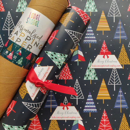 Personalised Wrapping Paper - Tree Time