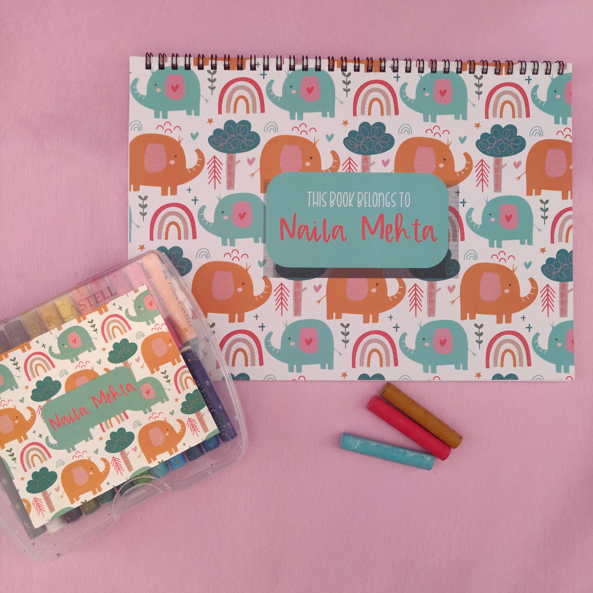 Personalised Drawing Set - Ellie