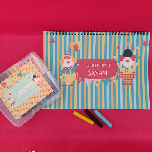 Personalised Drawing Set - Circus