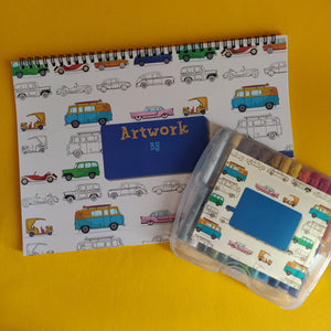 Personalised Drawing Set - Ride With me