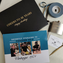 50th bday gift ideas photo book labelshabel