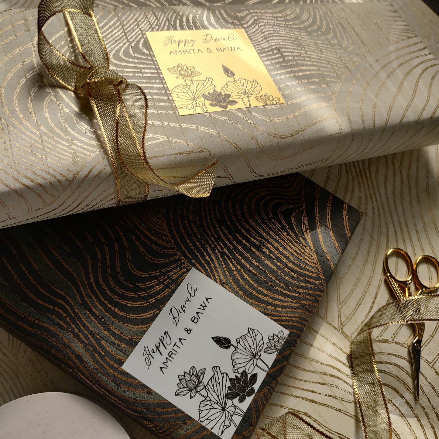 diwali labels. for gifts label shabel