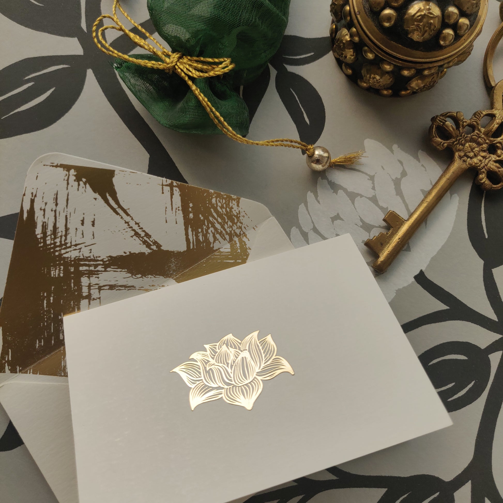 Blooming - Personalised Folded Card