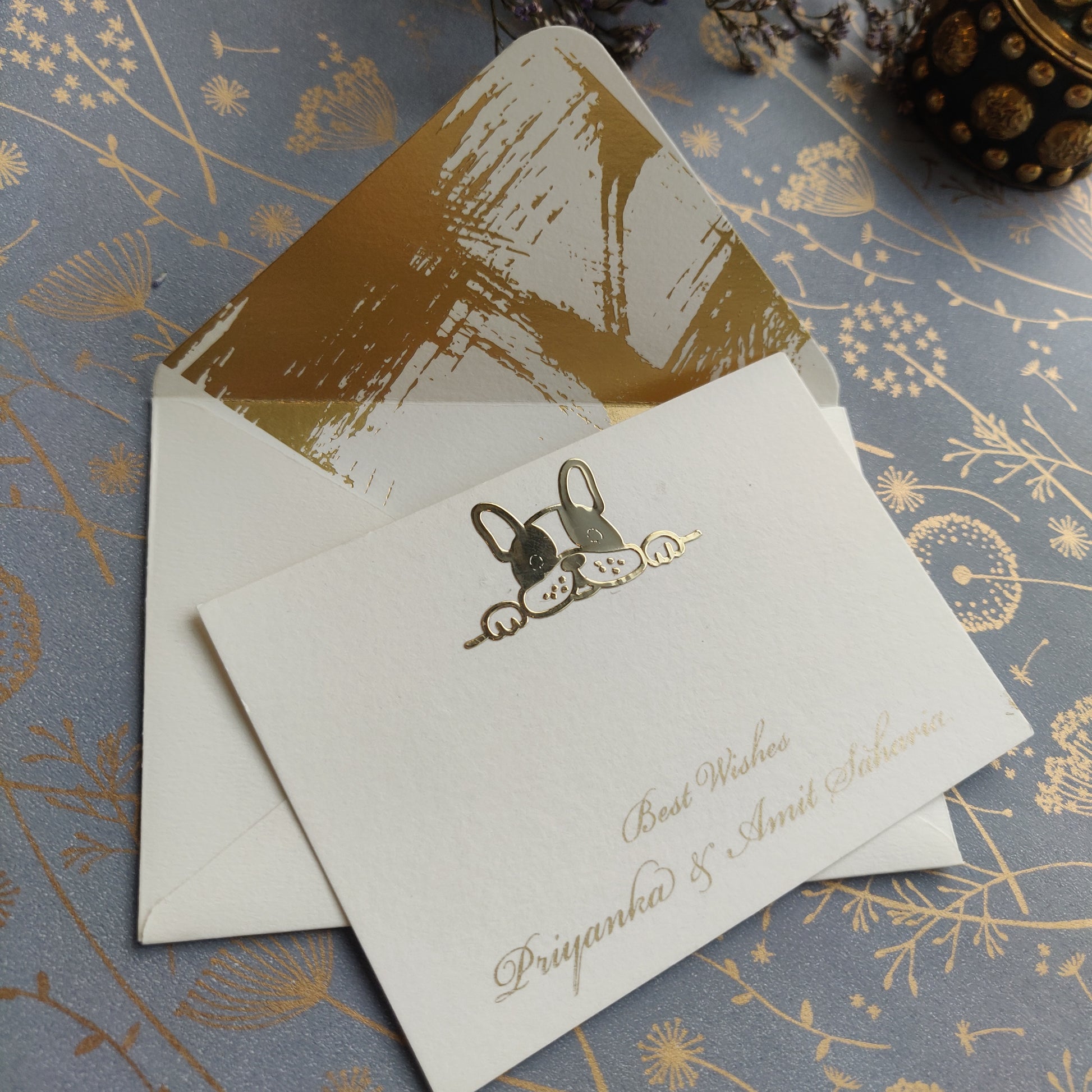 Puppy Love - Flat Card
