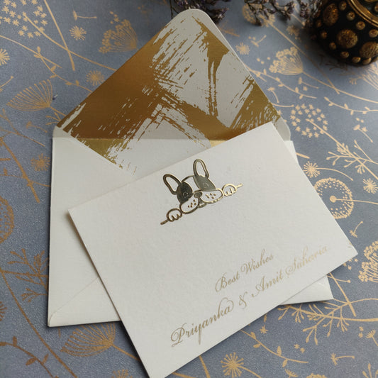 Puppy Love - Flat Card