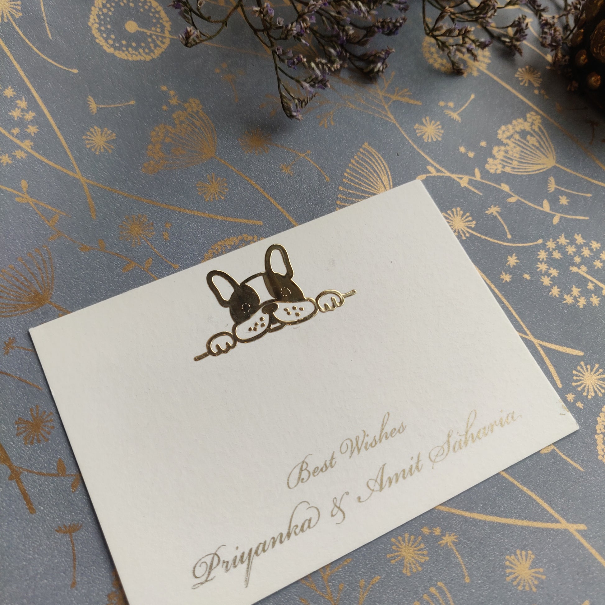 Puppy Love - Flat Card