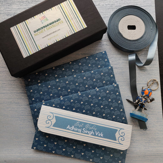 Gift Envelopes - Navy Davey