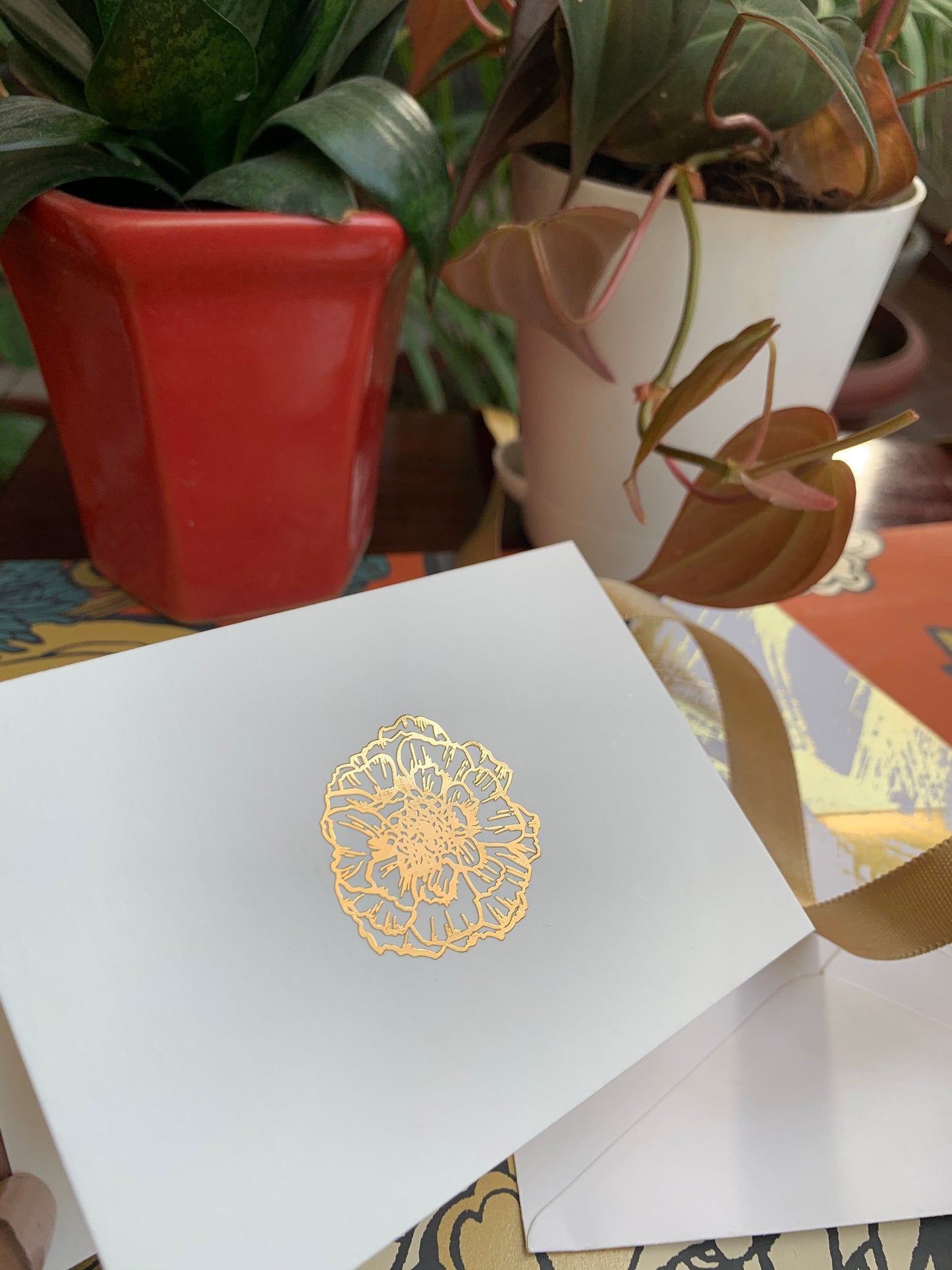 Marigold - Personalised Fold Card
