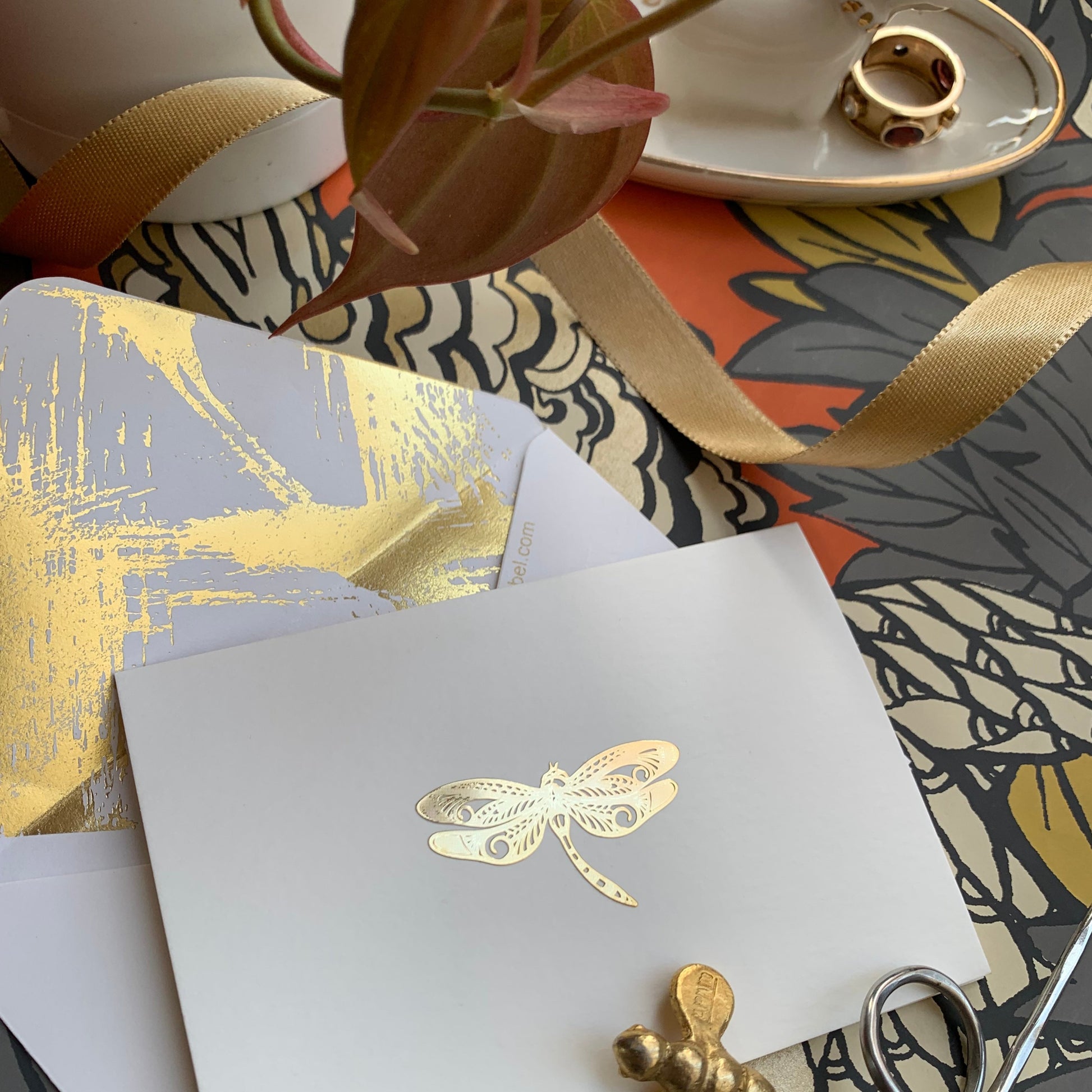 Dragonfly- Personalised Fold Card