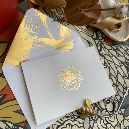 Marigold - Personalised Fold Card