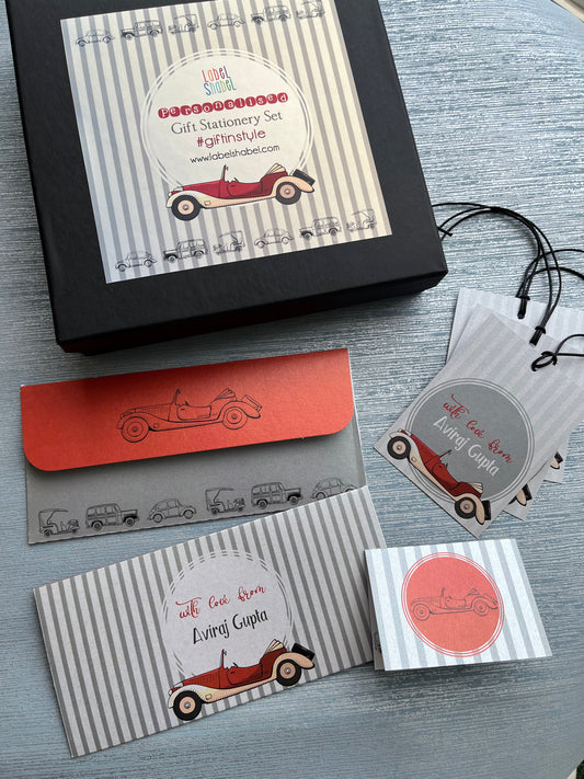 Retro Car Gift Set