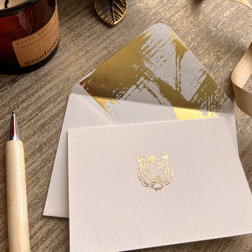 Tiger, Tiger - Personalised Fold Card