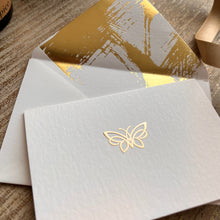 Small Butterfly - Personalised Fold Card
